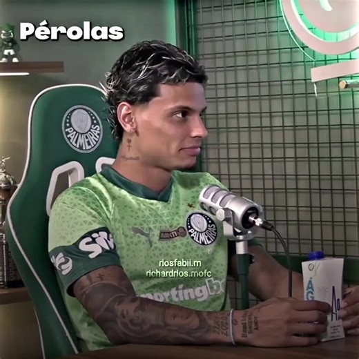 Richard Ríos y las Pérolas de Palmeiras