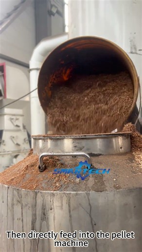 Hidden wealth in the mountains! Pine cone shell pellets #woodpelletmachine
