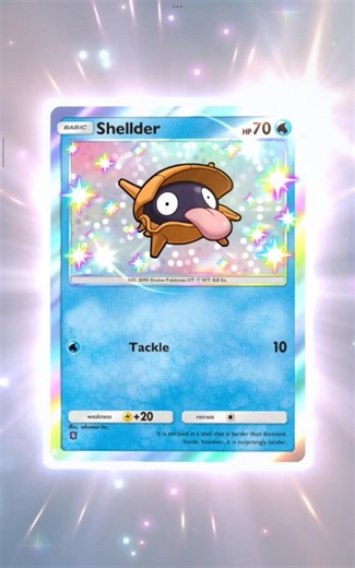 Shiny Shellder - Pokemon TCG Pocket#pokemon
