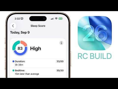 iOS 26 RC Released - What's New?