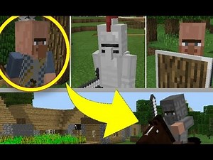 NOVOS MOBS MEDIEVAIS NO MINECRAFT PE 1.0 - 0.17.0 ! (Minecraft Pocket Edition)