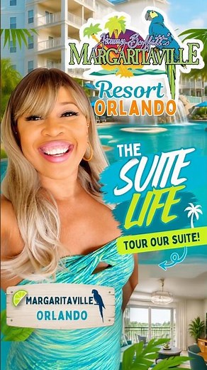 🌴 Margaritaville Resort Orlando Suite Tour | Tropical Luxury Near Disney World ✨#shorts