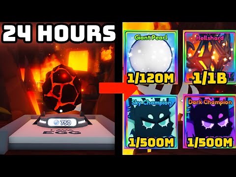Hatching NEW World 3 Eggs for 24 HOURS in BGSI | Roblox Bubble Gum Simulator Infinity ♾️