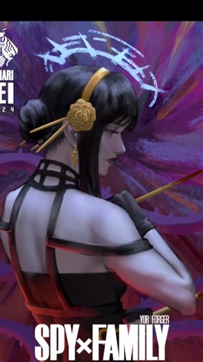 yor Fanart in the style of disco elysium #art #fanart #digitalart #krita #spyxfamily #spyxfamilyedit #yoredit #yor #yorforger #spyxfamily #thornprincess #discoelysium