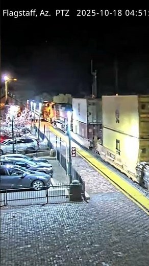 BNSF train on the Flagstaff, AZ Railcams