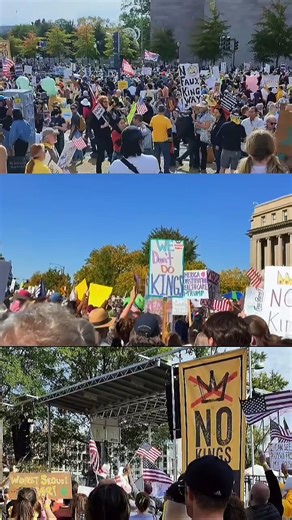 19K views · 1.1K reactions | This movement is far from over. We're just getting started. On Saturday, over 7 million of us peacefully rallied, marched, and chanted across the country to send a clear message to Trump and this administration: in America, we have no kings, no thrones, and no crowns – power belongs to the People. Want to know what comes next? Visit lcv.org/nokings. | League of Conservation Voters | Facebook