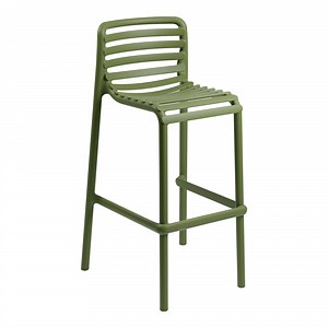 Nardi Doga Agave Resin Stackable Outdoor Bar Stool