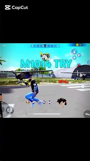 M1014 try on ff boots #freefire