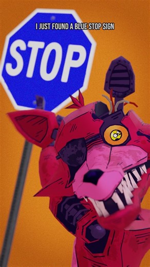 Erik Hillinger on Instagram: "!🛑STOP🛑! (FNAF Animation Meme) Withered Foxy wants to show you the blue stop sign that he found... in a space consisting of nothing, but orange color, himself and a stop sign guess... Catoon Foxy by VibaPop: https://sketchfab.com/VibaPop Realistic fory by Ubuntutu: https://www.deviantart.com/ubuntutu/art/FNaF-2-Movie-model-pack-1146698611 Stop sign: https://www.cgtrader.com/free-3d-models/architectural/architectural-street/stop-sign-00a0bdea-40f8-4b79-9085-f013e5d