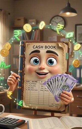 Basics of Cash Book #accountancy #commercestudent #accounting