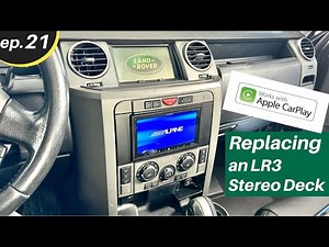 Installing an Aftermarket Radio in a Land Rover LR3 - Ep.21