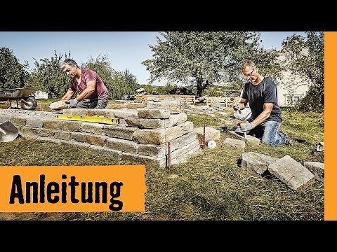 Trockenmauer bauen | HORNBACH Meisterschmiede