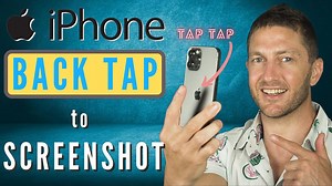 How to Take Screenshot on iPhone With Secret Button (or use Back Tap to open any App!)