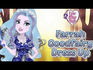 Ever After High Farrah Goodfairy Dress Up Game for Kids