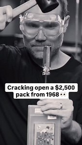 Geoff cracked a sealed $2,500 1968 Topps baseball pack chasing the dream pull: Nolan Ryan’s rookie 😳 Does he hit the big one?! | Sports Card Investor