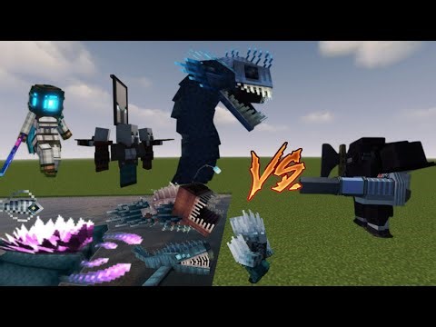 Terminator (Best Golem) VS. All Aquamirae MOD in MINECRAFT.1vs.1 #mc #minecraft #vs
