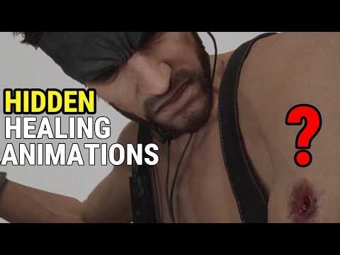 MGS Delta – Rare Healing & Food Animations Hidden Gameplay Details Metal Gear Solid Delta