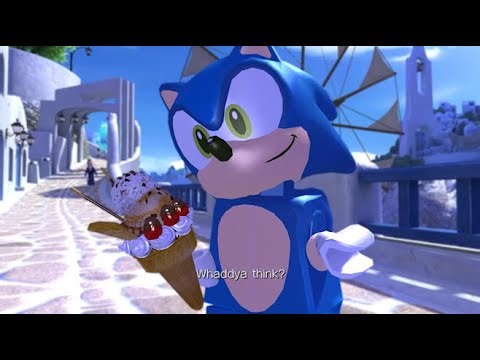Lego Sonic and Minecraft Werehog mod showcase - Sonic Unleashed Recompiled