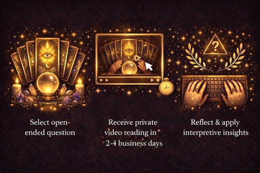 Interpretive Divination Reading | Insight, Clarity & Reflection | Video Delivery - Etsy UK