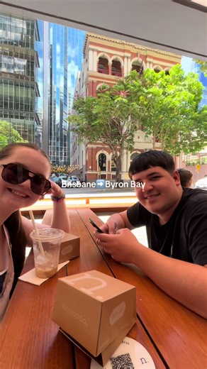 Spend the day with us in Aus as a couple from the UK 🇦🇺 Travelling from Brisbane to Byron Bay 🏄 #brisbane #byronbay #eastcoasttour #eastcoastaustralia #australia