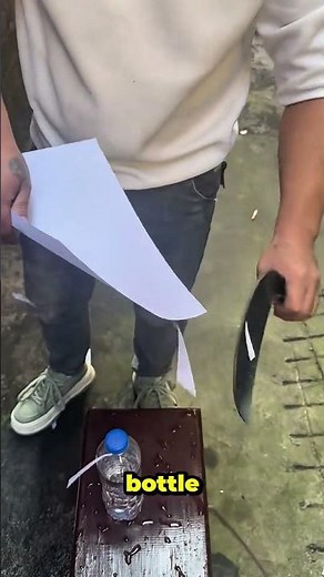 The Real Sharpness Test 🔪 ​#shorts #knifetest #blacksmith