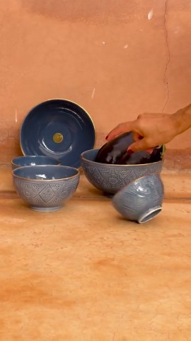 Blue Ceramic Bowl Set of 2 – Handmade Serving Bowls for Soup, Cereal & Salad - Etsy