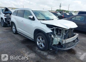 2015 Toyota Highlander, Limited | 5TDYKRFH3FS061587 | Bid History | BidCars
