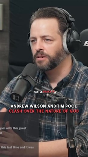 1.9K views · 29 reactions | Tim Pool Challenges Nature of God — Andrew Wilson Fires Back | RattleSnake TV | Facebook