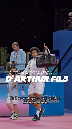 Ilyas | Kiné & Tennis 👨🏻‍⚕️🎾 on Instagram: "Arthur Fils est de retour, et après une belle transformation physique à l’image de ses kilos perdus. Je t’explique pourquoi la perte de poids dans certains contextes peut être précieuse 💪🏼 #kine #tennis #fils #atp #montpellier #poids #blessure #pertedepoids #prevention Crédit 🎥 : IG Open Occitanie / tennis tv"