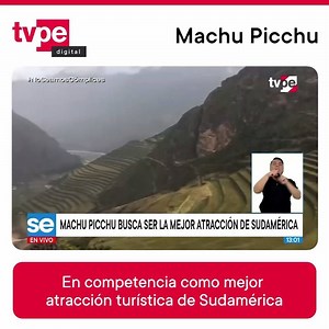 195K views · 10K reactions | ¡Vota por Machu Picchu! 朗 Nuestra maravilla compite en los World Travel Awards para convertirse en la mejor atracción turística líder de Sudamérica. Entérate cómo puedes ayudar a que la ciudadela inca se lleve este importante galardón. ➡️ bit.ly/33gEmxY. #NoSeamosCómplices | TVPerú | Facebook
