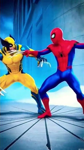 #ultimatespiderman Wolverine vs spider man what if spider man using Wolverine adamantium claws