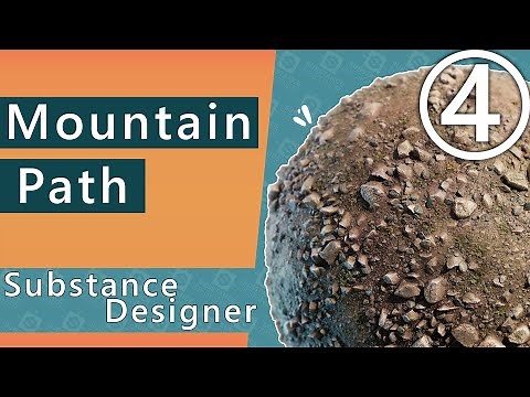 Substance Designer - Mountain Path Tutorial Part 4: Stone Scattering