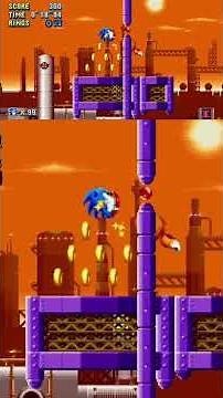Sonic Mania Oil Ocean Zone Act 1 #sonicmania #sega #retrogaming