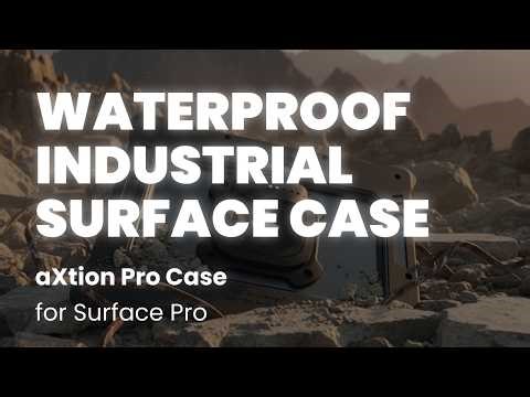 aXtion Pro for Surface Pro: The Industrial Standard Rugged Case