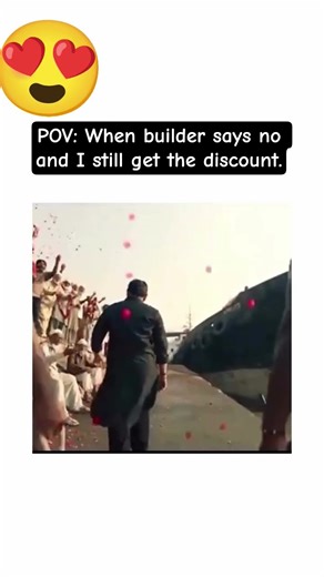 POV: When builder says no and I still get the discount. #viralvideo