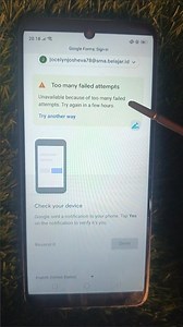 Too many failed attempts gmail problem solve | Gmail Account Recovery