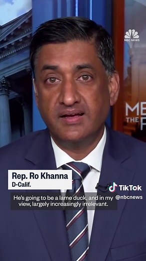 Rep. Ro Khanna, D-Calif., isn’t ruling out attempting to impeach President Trump if Democrats retake control of Congress, after Sen. Tammy Duckworth, D-Ill., earlier this week said she wasn’t “interested in being in a confrontation” with the president. #mtp
