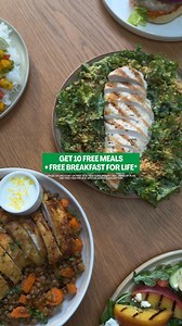 Eat healthy without all the hassle. Plus, get 10 free meals free breakfast for life. | HelloFresh