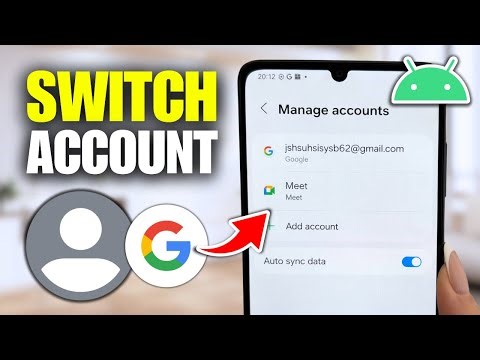 How To Switch Google Account On Android Phone