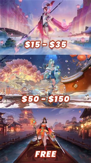 Odette Auspicious Charm MLBB VS Seraphine Prestige Petals Of Spring WR VS Ying Beyond a Thousan Peak