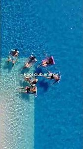 POV: Pool Club Energy 💙💦 | ACQUABOSS Water Hammocks Floats