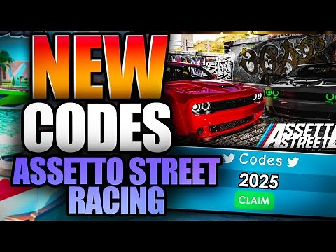 ASSETTO STREET RACING CODES - ROBLOX 2025