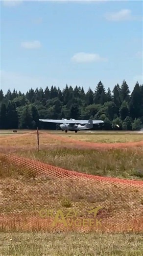 PBY Catalina Landing at Olympic Airshow ✈️ | #plane #airshow #pbycatalina #planes #aviation #avgeeks