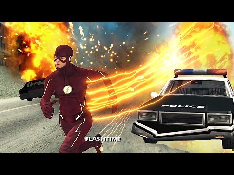 Best FLASH Mod! GTA San Andreas AMAZING MODS - The Flash, Cheat Menu, Hancock, Mars Map and more!
