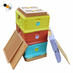 [Hot Item] HDPE Langstroth 10 Frame Beehive Plastic Thermal Bee Hive