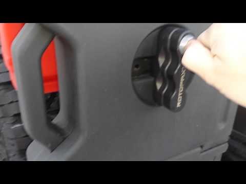 Rotopax locking handle failure