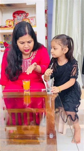 Tooktook ko straw se pina sikha payegi mummy?