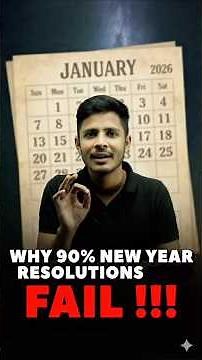 Why 90% New Year Resolutions Fail! (Planning Mistake Nobody Talks About)