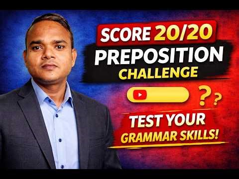 20 Advanced Preposition Questions for Competitive Exams | SSC, WBCS, Banking, SLST English Practice