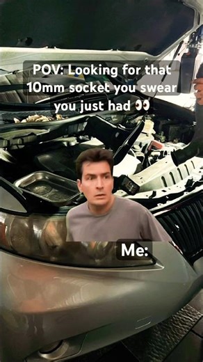 Missing 10mm Socket… Every Mechanic’s Worst Nightmare 🤦‍♂️ #shorts #mechanic #carrepair #carfails